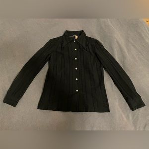 Vintage 70’s Sheer Button Down Shirt